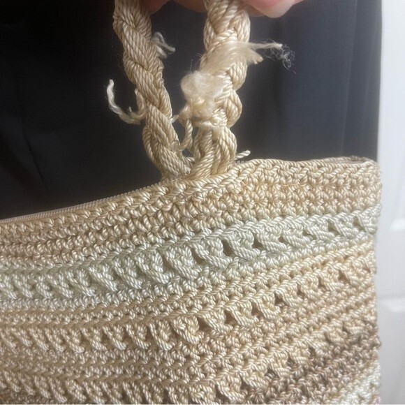 The Sak Crochet Striped Shoulder Bag - Picture 3 of 5
